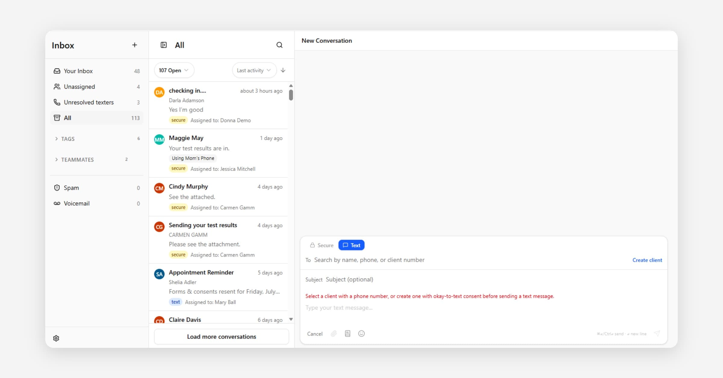 Managing Conversations in Inbox