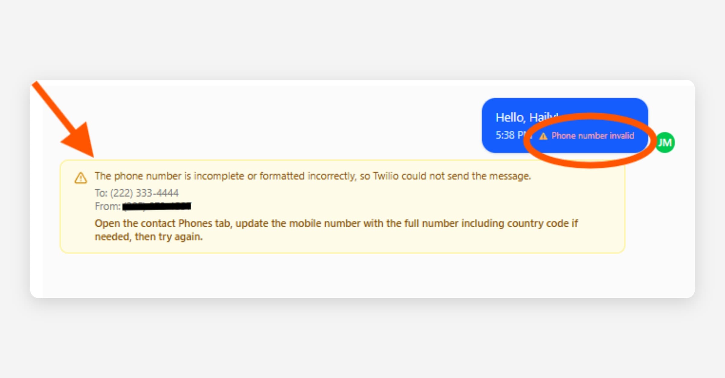 Understanding Text Message Delivery Warnings